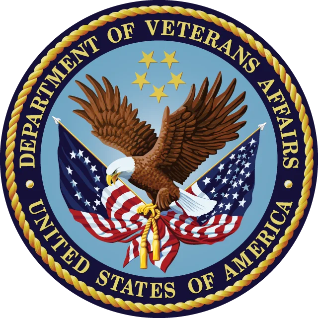 Seal of the U.S. Department of Veteran Affairs logo
